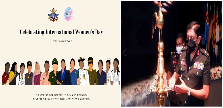 TikTok Challenge Competition on the Celebration of International Women’s Day 2022 - Center for Gender Equity and Equality of General Sir John KotelawalaDefence University (CGEE- KDU) banner