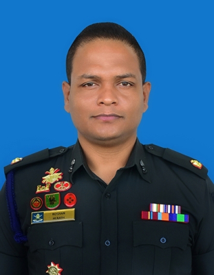 Major Roshan Herath psc SLE