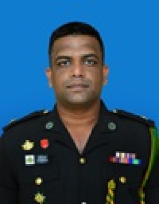 Major Sanjaya Vitharana psc GR