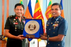 Commander of the Air Force visit to General Sir John Kotelawala Defence University on 31st July 2023 - Kotelawala Defence University