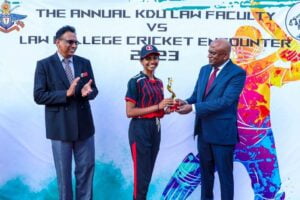 Inaugural Cricket Encounter between Faculty of Law, KDU vs Sri Lanka Law College