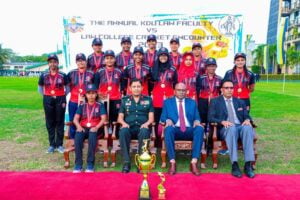 Inaugural Cricket Encounter between Faculty of Law, KDU vs Sri Lanka Law College