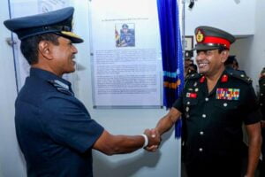 Commander of the Air Force visit to General Sir John Kotelawala Defence University on 31st July 2023 - Kotelawala Defence University