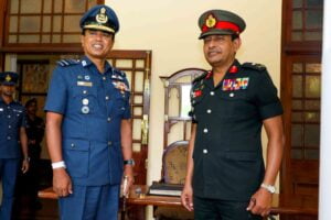 Commander of the Air Force visit to General Sir John Kotelawala Defence University on 31st July 2023 - Kotelawala Defence University