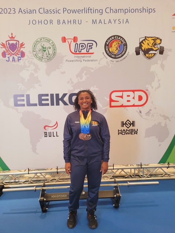 Outstanding Performance by Day Scholar at Asian Classic Powerlifting