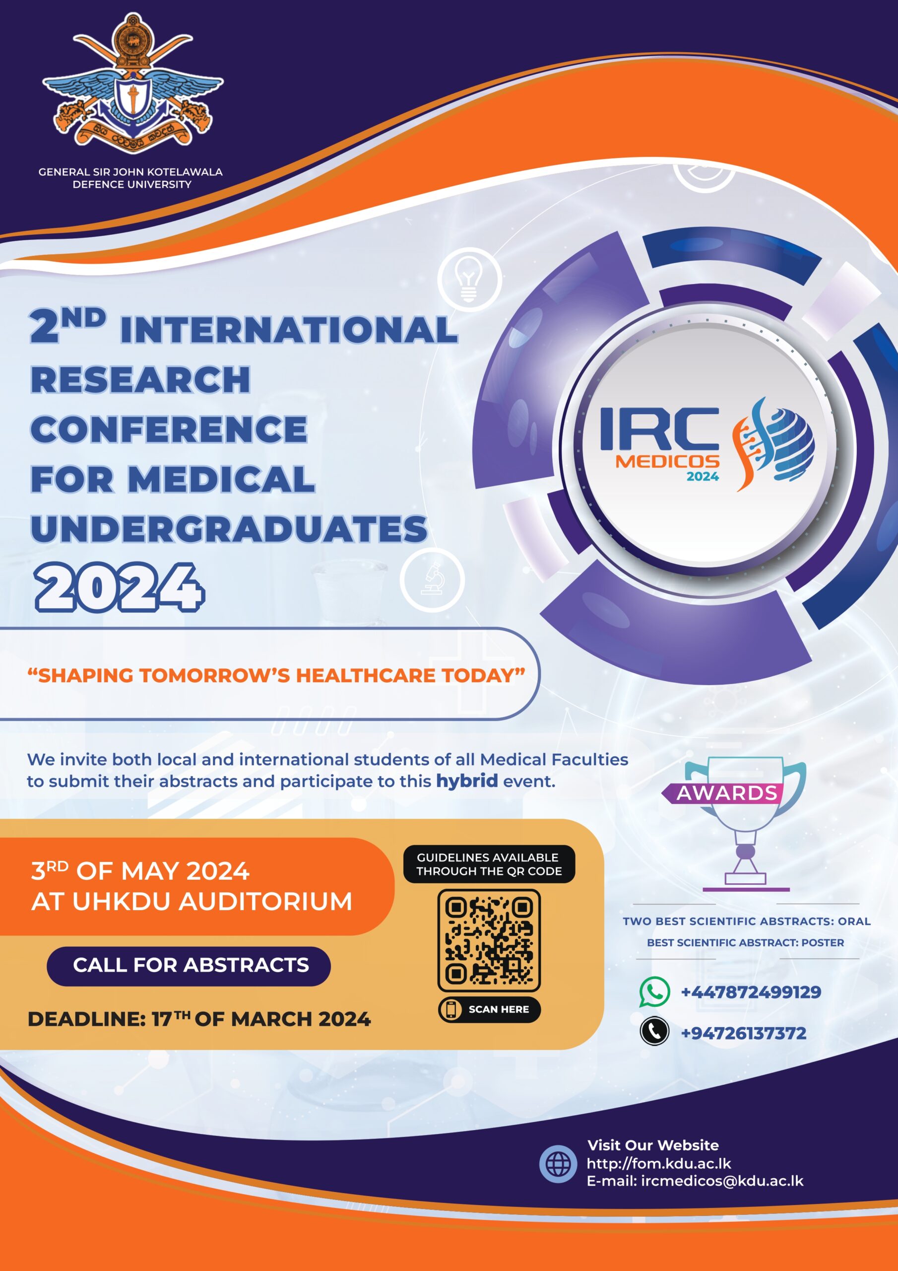 International Research Conference for Medical Undergraduates 2024