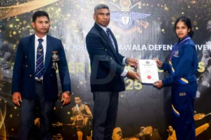 CLOSING CEREMONY OF THE INTER FACULTY GAMES – 2025 – General Sir John Kotelawala Defence University Sri Lanka