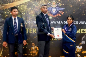 CLOSING CEREMONY OF THE INTER FACULTY GAMES – 2025 – General Sir John Kotelawala Defence University Sri Lanka