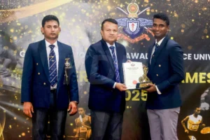 CLOSING CEREMONY OF THE INTER FACULTY GAMES – 2025 – General Sir John Kotelawala Defence University Sri Lanka