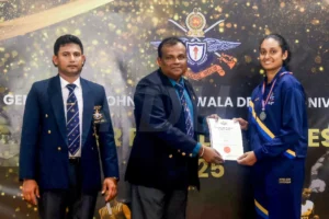 CLOSING CEREMONY OF THE INTER FACULTY GAMES – 2025 – General Sir John Kotelawala Defence University Sri Lanka