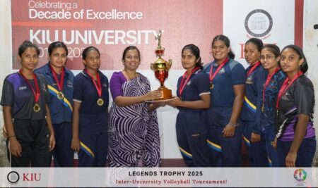 KDU VOLLEYBALL QUEENS CROWNED CHAMPIONS AT LEGENDS TROPHY 2025